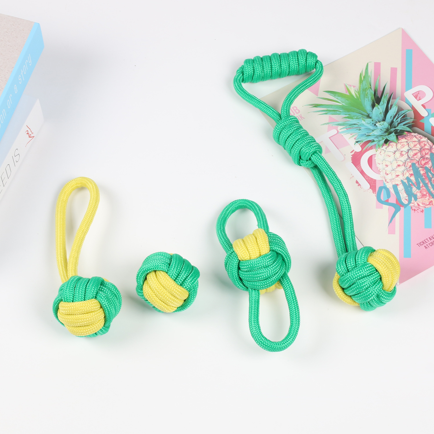 Juguetes para perros tejidos de polipropileno personalizados del fabricante