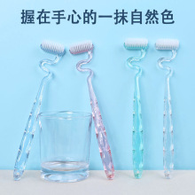 柔软S型竖刷牙刷成人男女异形软毛牙缝清洁护牙龈T型牙刷口腔刷牙