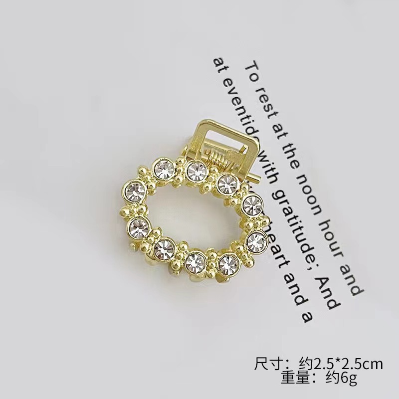 6011 círculo pequeño de diamantes de imitación