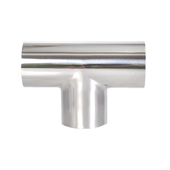 304 stainless steel sanitary food-grade mirror finish welded tri-union clamping type pipe fitting for bulk wholesale