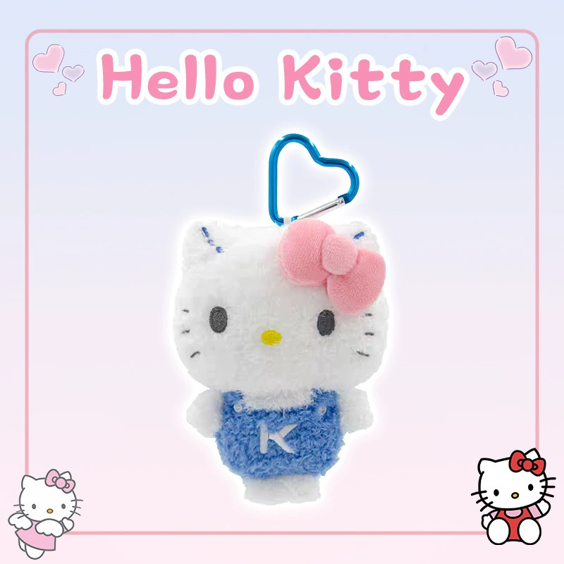 Подвеска-брелок Plush Sanrio Hello Kitty, оригинал с противо-поддельной меткой для рюкзака