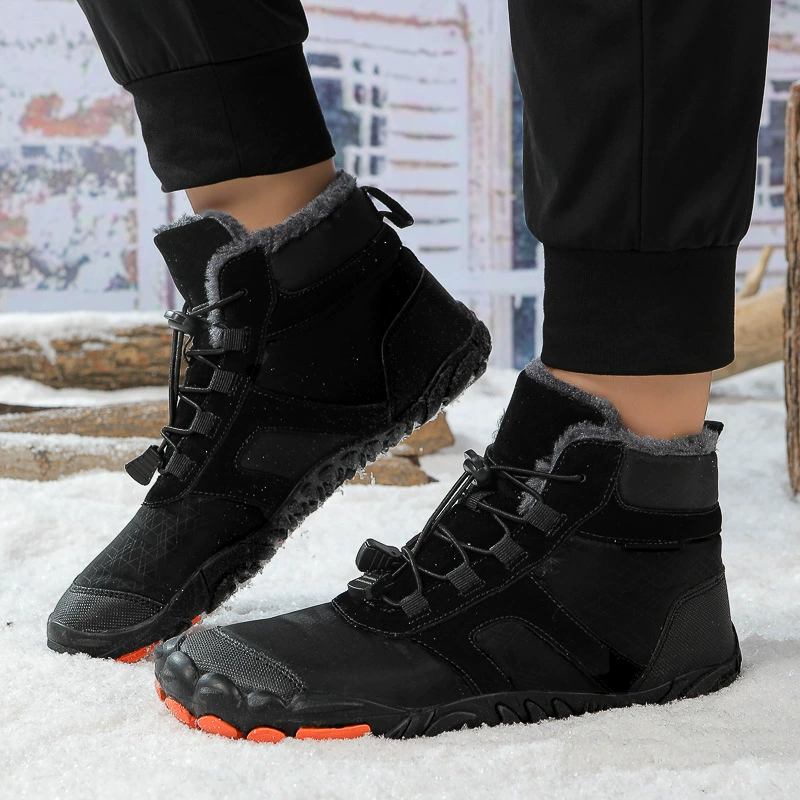 Waterproof high boots for men and women for beloved, travel set, winter sports shoes, (Cross-border trading)