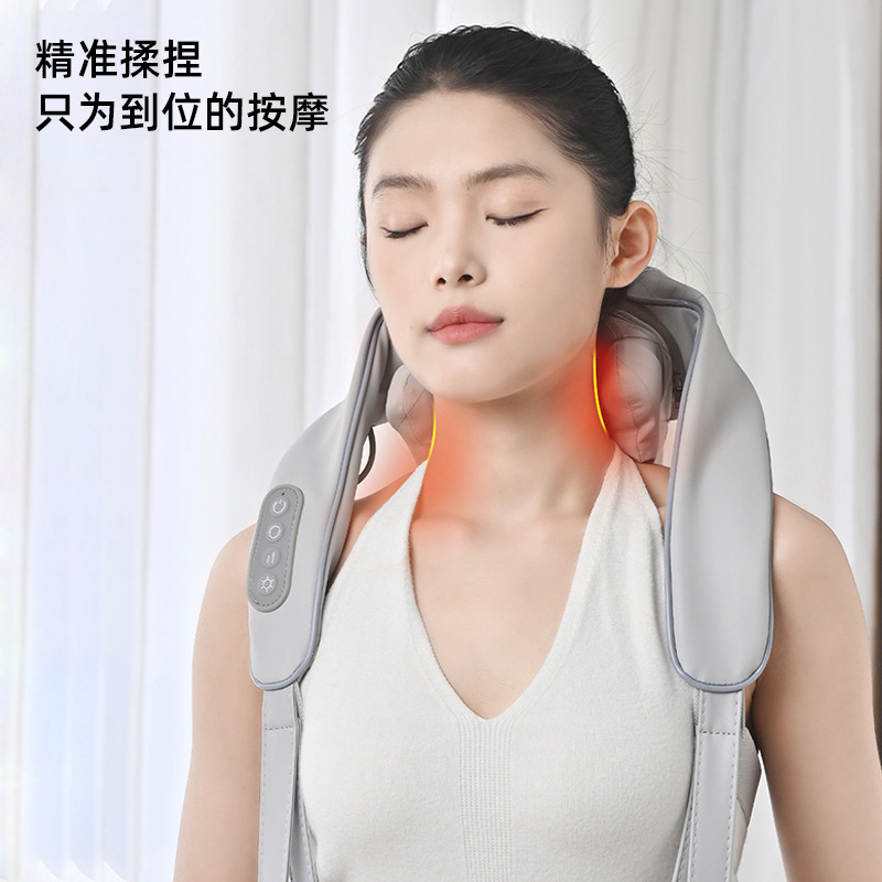 頚椎マッサージ器の背中の腰の肩の力椎の首のはさみは斜めの筋のマッサージ器を揉みます。|undefined