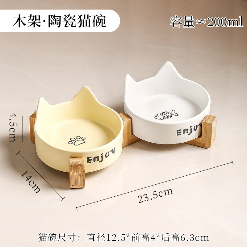 Tazón para gatos Tazón para perros de cerámica negra Tazón negro Tazón para gatos Tazón para gatos Tazón para perros Beber para perros Tazón para comida para gatos Tazón para agua para mascotas