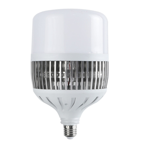LED bulb high-power fin thousand-foot silver bulb e27e40 energy-saving light bulb full watt ultra-bright lighting