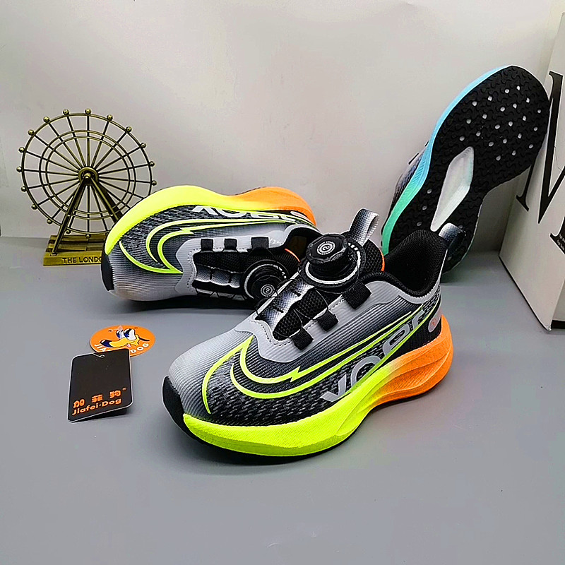 2025 zapatos para niños zapatos de cuero nuevos para hombres 8-12 años transpirables y resistentes al desgaste tendencia deportes zapatos casuales hombres y mujeres retro nicho