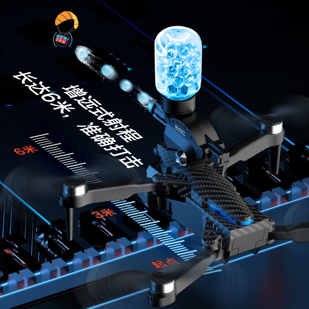K11Max UAV motor sin escobillas de flujo óptico de tres cámaras de control eléctrico aviones de lanzamiento de la bomba de agua de control remoto aviones no tripulados