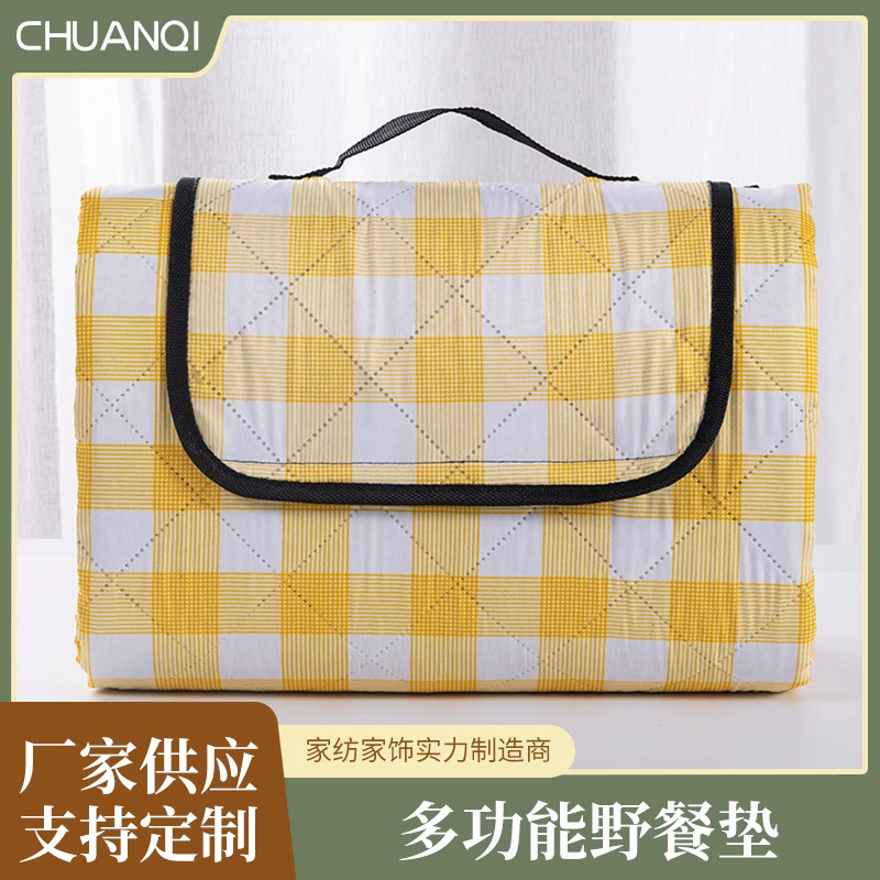 Коврик для пикника в наличии 600D ткань Оксфорд уличная ткань для пикника водонепроницаемое одеяло для пикника влагостойкий коврик весенний пляжный коврик оптом
