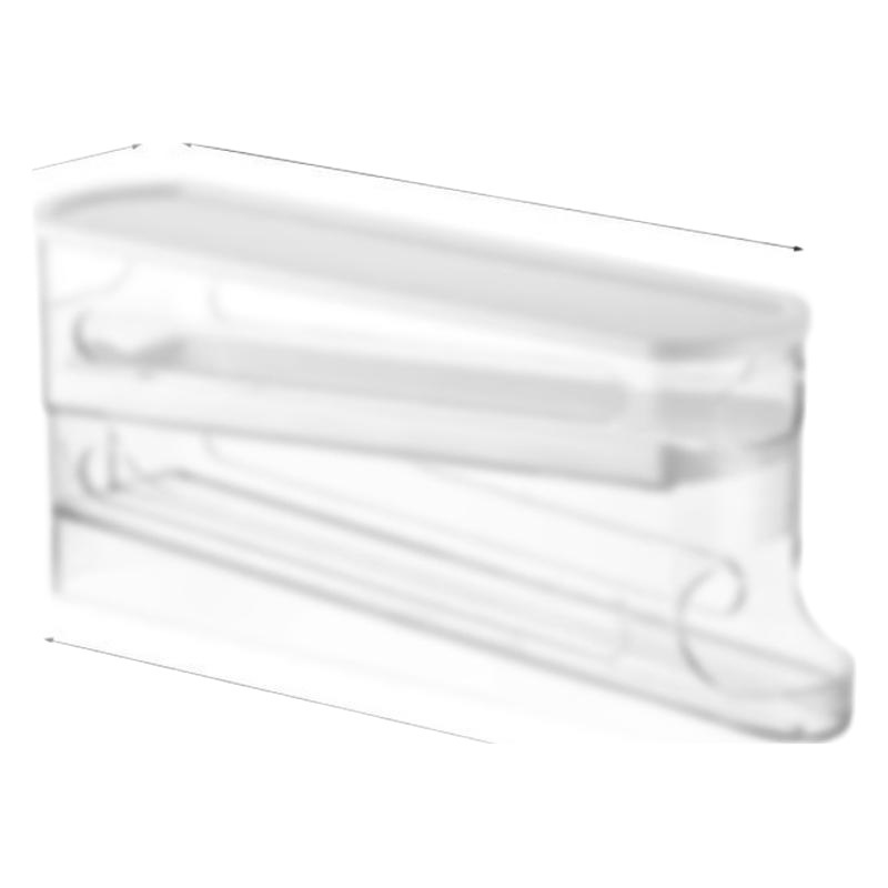 クロスボーダードロップシッピングローリング卵収納ボックス冷蔵庫サイドドア収納ラックキッチンクリッパーボックス卵箱卵ラック|undefined