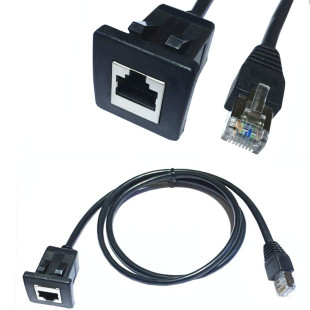 Ca Panel E Male to Female 100m Extension Cable Wall Plug T5 Wall Module T5E Panel Plug Ca Installation Panel
