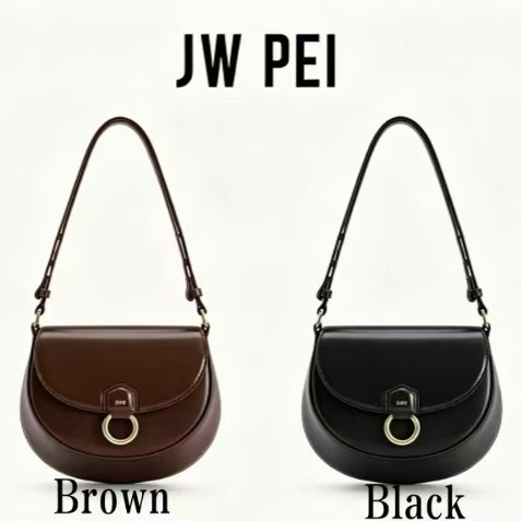 Luxury Bag Designer Niche JW PEI Women S Flap Saddle Bag Diana Style Classic Retro Shape Shoulder Underarm Crossbody Purse New Model_voghion.com