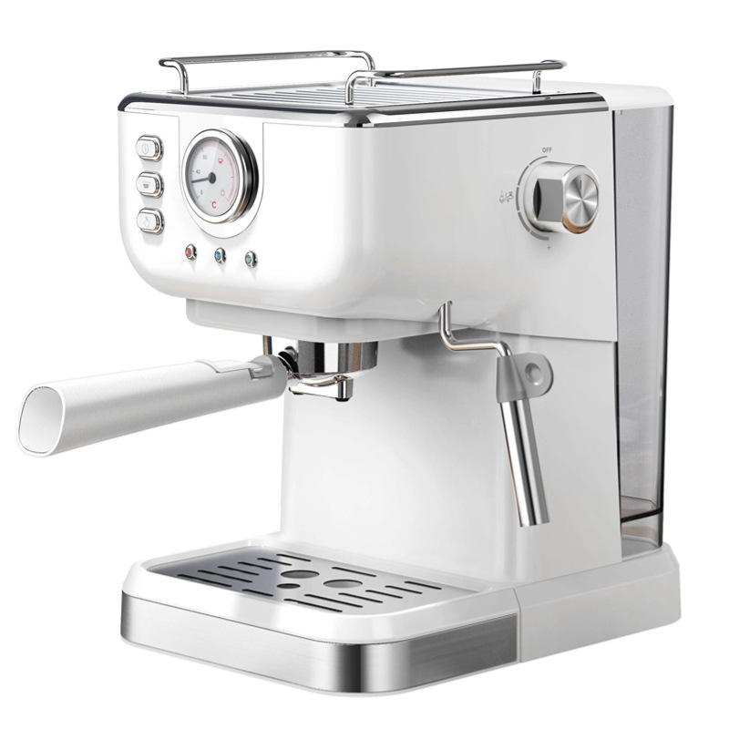 Semiautomática de alta presión de extracción de vapor concentrado de espuma de leche cafetera transfronteriza máquina de café espresso