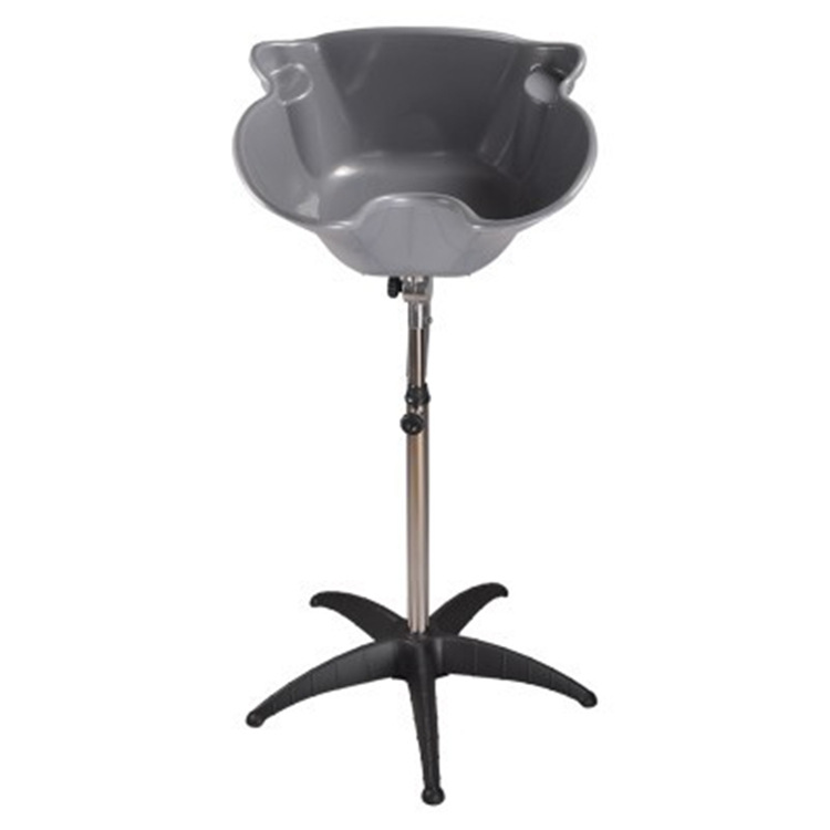 Lavacabezas portátil con soporte móvil para peluquería