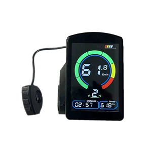 NC-81F electric mountain bike modified LCD display electric bicycle modified dashboard code table