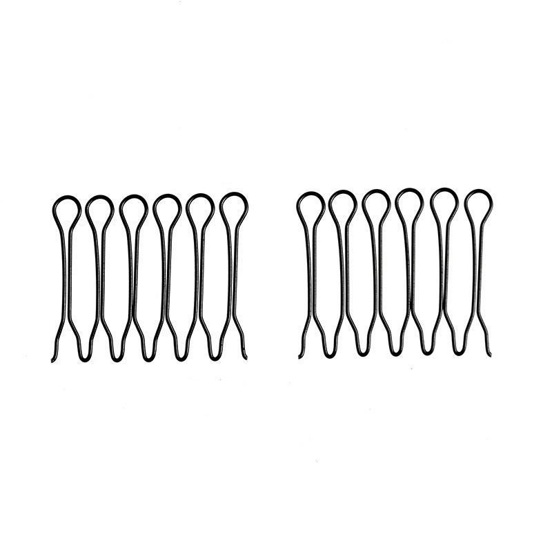 Peine lateral de acabado de cabello roto/accesorios para cabello adulto para niños horquilla clip superior Cabeza trasera flequillos invisibles peine fijo