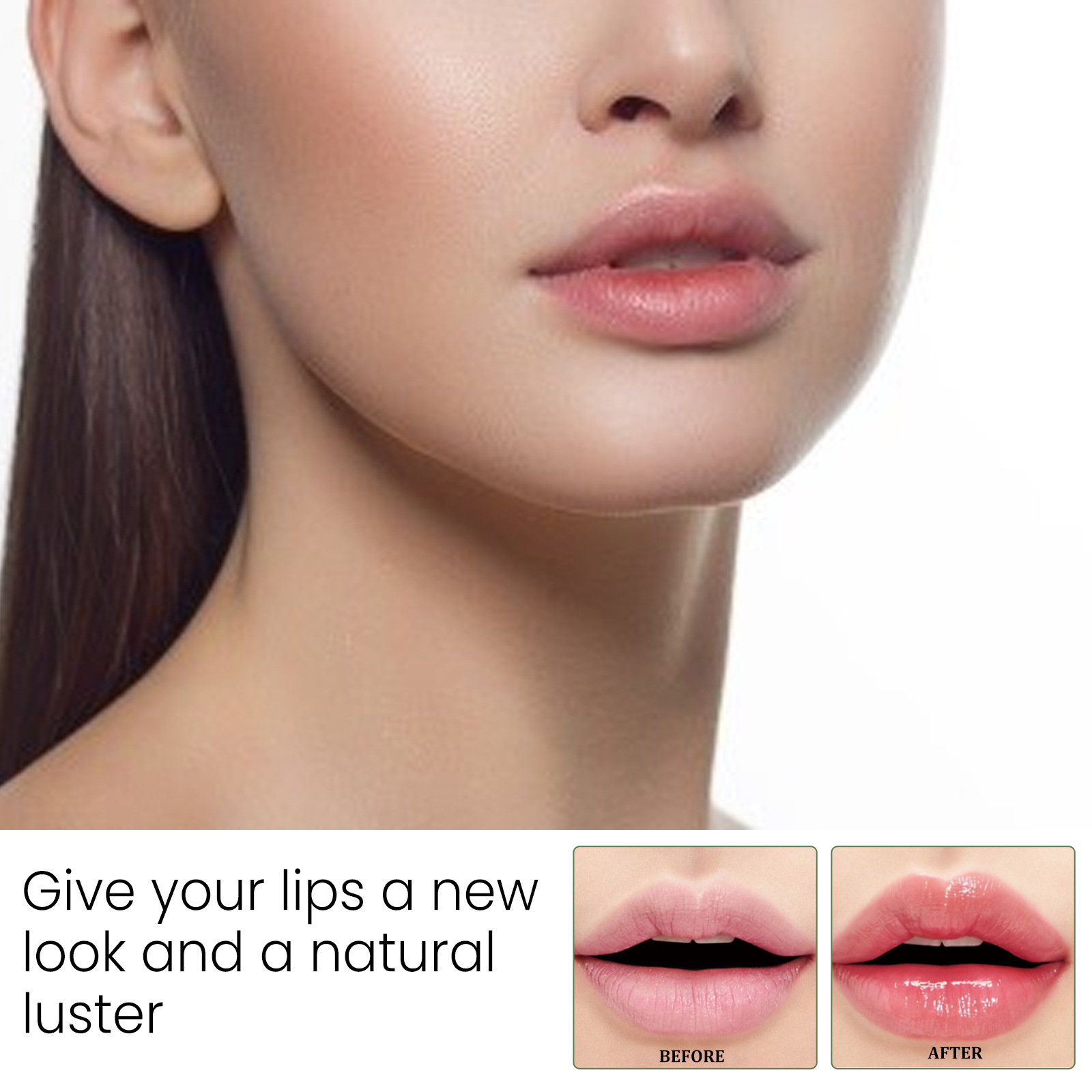 EELHOE Aloe entsalzt Lippenfältchen, schützt die Lippen vor Trockenheit und Rissbildung und spendet dem Lippenstift Feuchtigkeit._voghion.com