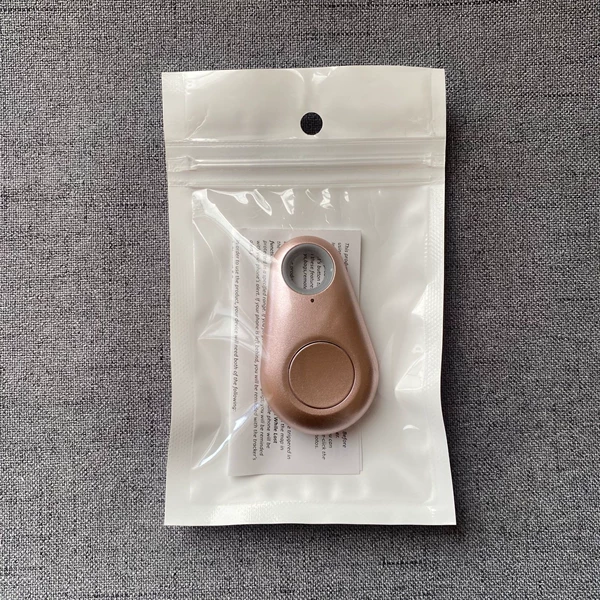 Water drop shape rose gold [PE bag + without battery + instruction manual] ready for shipment