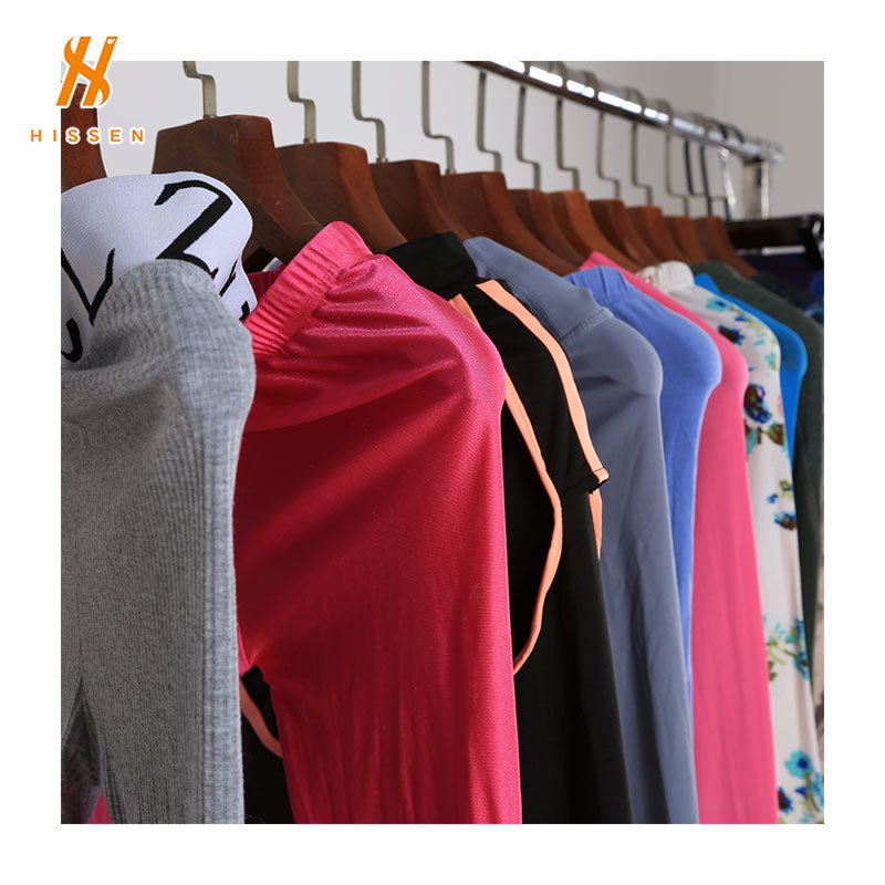 贸易二手衣服工厂批发出口莱索托女士打底裤secondhand leggings