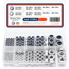 175pcs������ĸ������ĸ��������������ĸ M3-M10