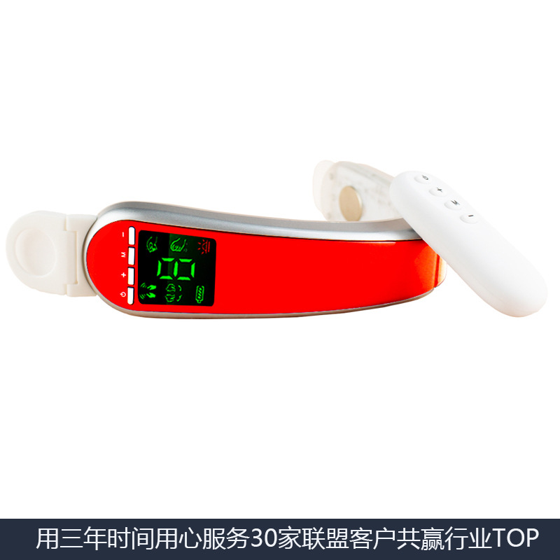 亚马逊爆款下巴按摩仪EMS瘦脸仪美容按摩器电动V脸部微电流美容仪