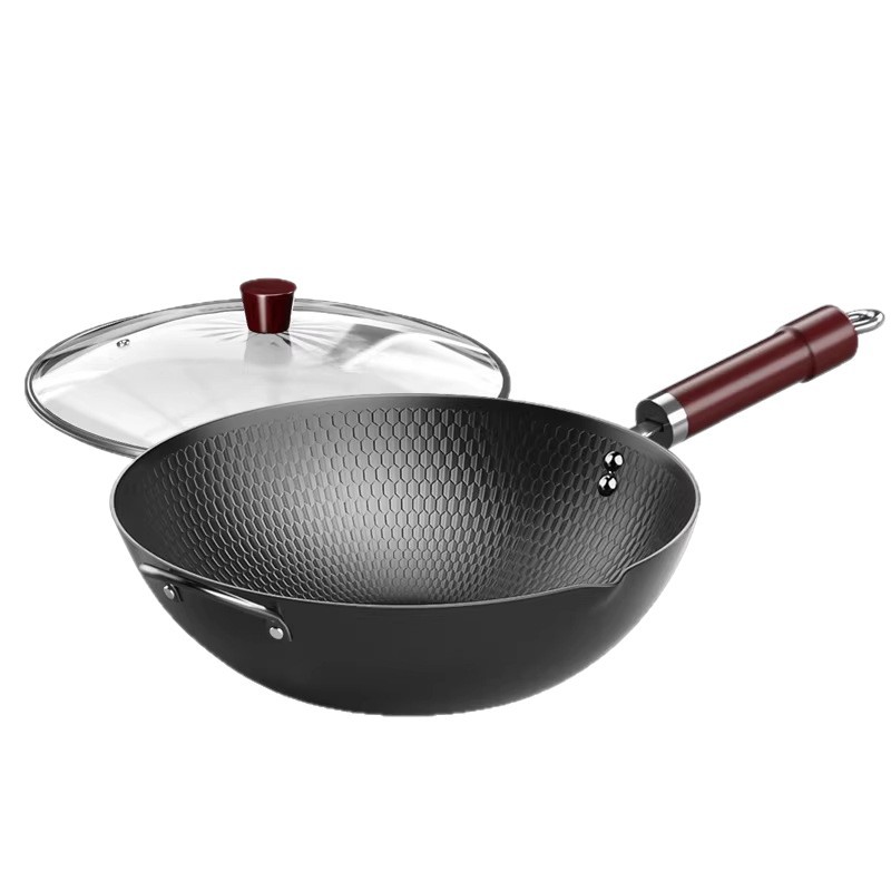Nuevo hierro electromagnético horno de hierro antiadherente especial horno de frita de estilo antiguo horno de gas casero hierro fundido sin recubrimiento al por mayor image 6