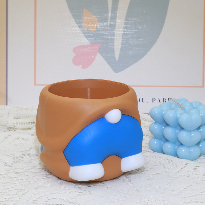 かわいいドラえもんペンホルダー子供の小さなおもちゃリビングルームクリエイティブデスクトップ装飾品周辺ドロップシッピング|undefined