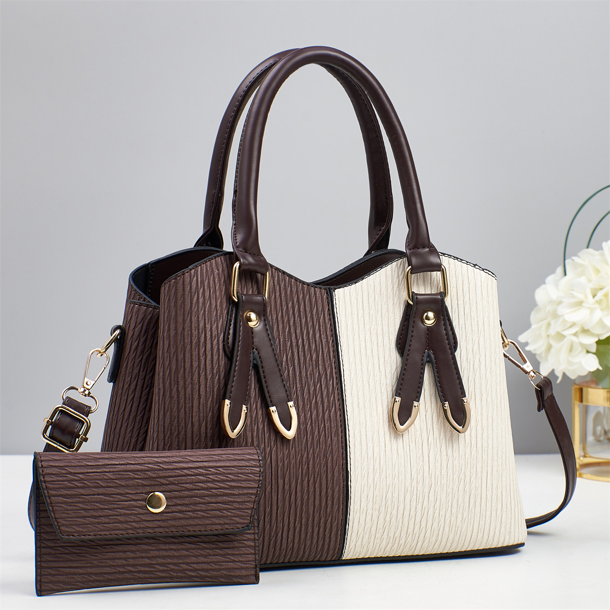 Bolso bandolera Bolso de mujer Bolso grande Bolso de hombro para mujer coreana 2025 Temperamento salvaje Bolso nuevo estilo Mujer de moda