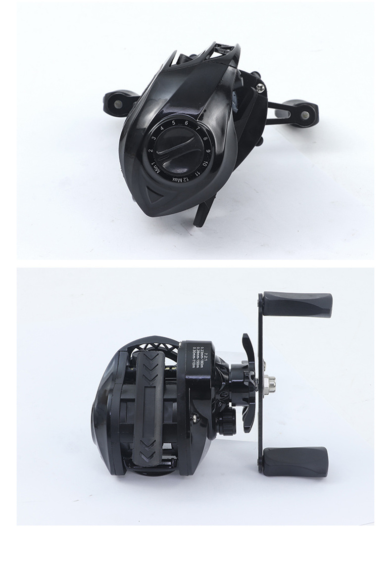 Vollmetall-Wassertropfenköder, Mikrobrücken-Raft-Angelrolle, explosionsgeschützte Schnur, Weitwurf, bereit zur Werksprüfung_voghion.com