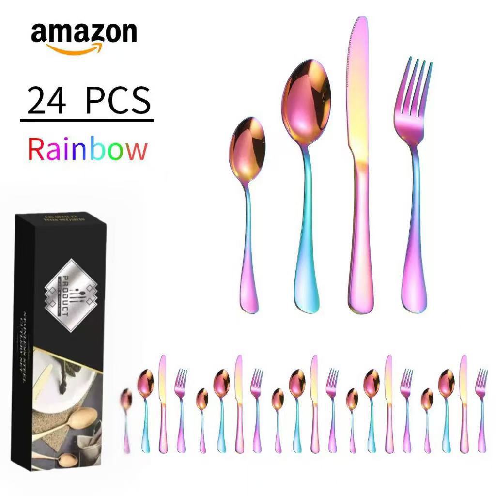 컬러풀한 24개 세트 + 6인분