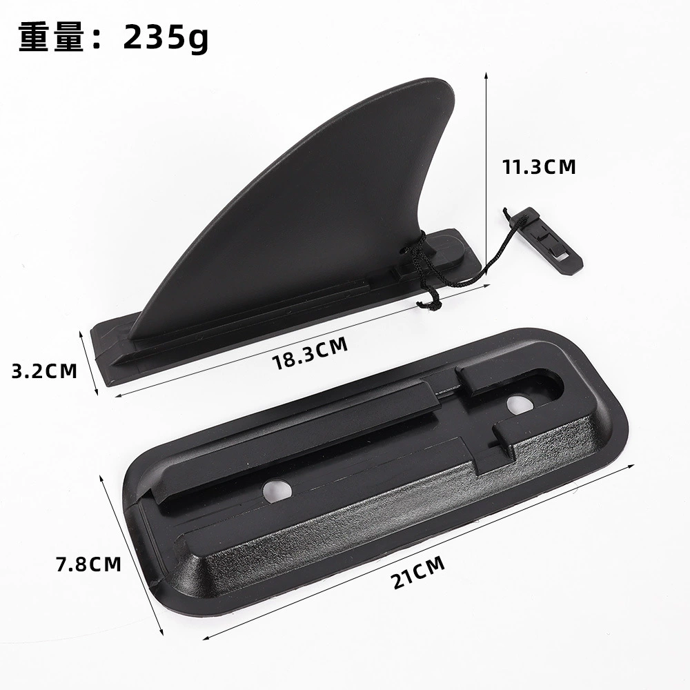 Доска для серфинга с защелкивающимся хвостовым плавником Marine SUP Slide-In 4-дюймовый небольшой плавник съемный поворотник для воды хвостовой руль