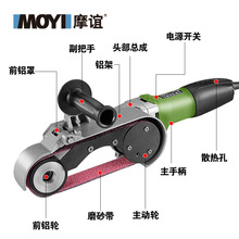 圆管拉丝机 圆管抛光机圆管打磨机 不锈钢抛光机 砂带机 拉丝E18