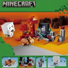 下界传送门伏击我的世界系列拼装兼容乐高积木益智玩具男孩子礼物