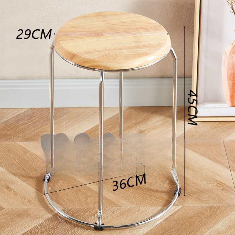 【 45cm 높이】 매우 두꺼운 4겹 단단한 참나무