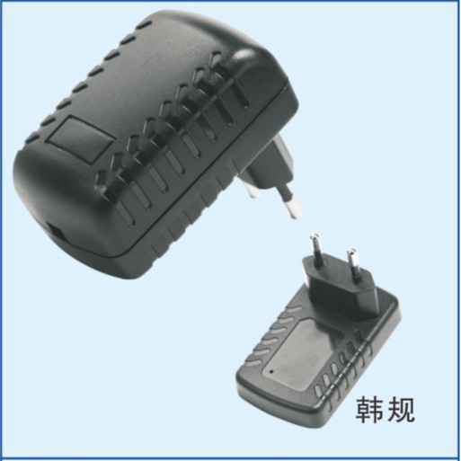 工厂直销12W韩规电源外壳/插墙式充电器外壳/毛毛虫开关适配器壳