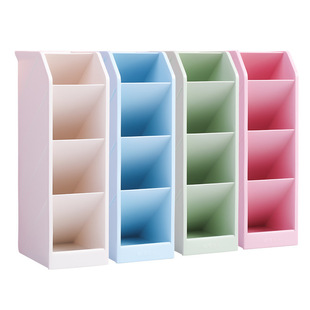 Chenguang Abt98476 Oblique Pen Holder Storage Box Desk Office Plastic Pen Holder