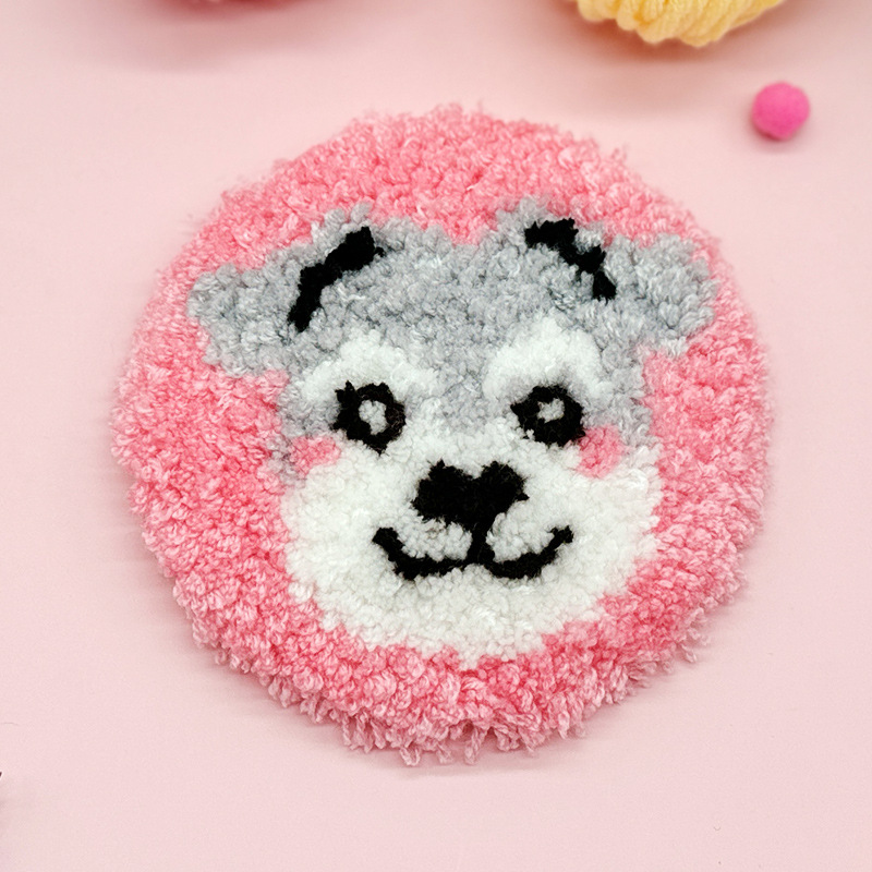 Posavasos bordados pinchados - xuenarui (no terminado)