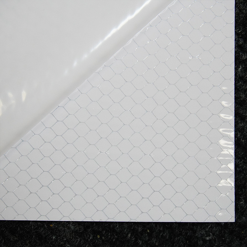 Pulverización de cristal de color grid EGP ingeniería de película reflectante pulverización material publicitario de señalización de tráfico fábrica directa