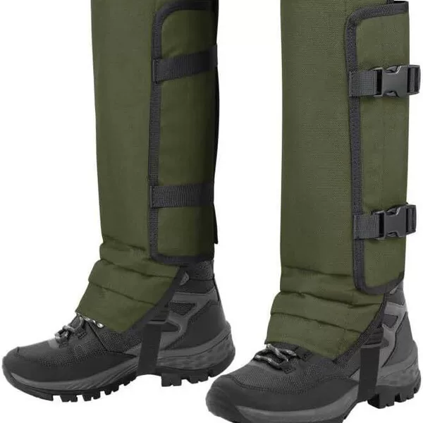 Outdoor Anti-Snake Bite Leg Protectors, Hunting Leg Guards, Anti-Scratch and Anti-Bite Foot Covers, Mountaineering Waterproof and Snow-Proof Leg Protectors