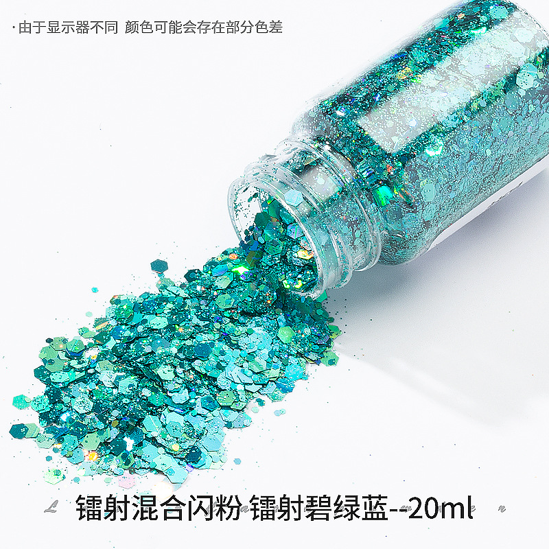 polvo brillante DIY material sequinilla goteo AB molde resina UV aceite Mahjong relleno joyas auriculares ilusión