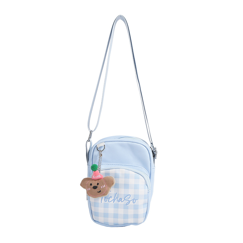 Hombres y niñas de dibujos animados bolsos de hombro a placas extranjeras mini lindos bolsos de bebé nuevo tipo con colgante bolsos para niños