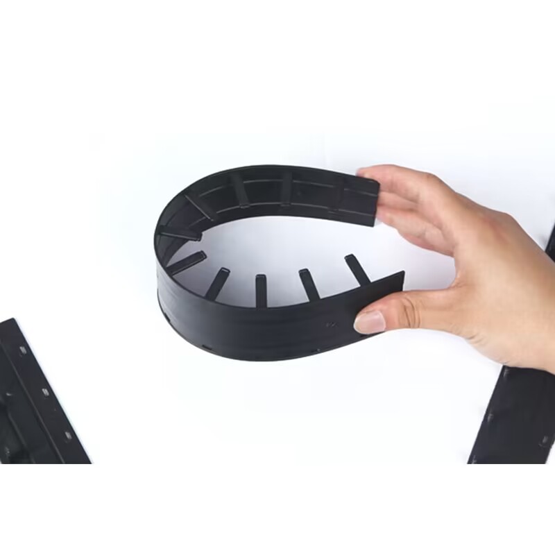 Border the black A4 plastic pages of the binding bars, the ten -hole pressure strip graphic contract file file file punching machine consumer binding 4