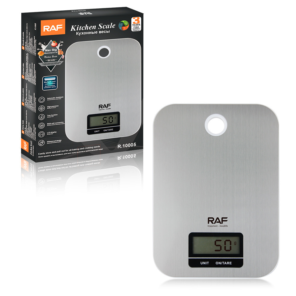 RAF cocina báscula de gramo báscula de café báscula electrónica pequeña báscula electrónica portátil báscula electrónica precisa función de pelado