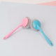 Steel wire ball handle extension rod not dirty hand straw brush handle handle accessories brush pot artifact pp cleaning ball plastic