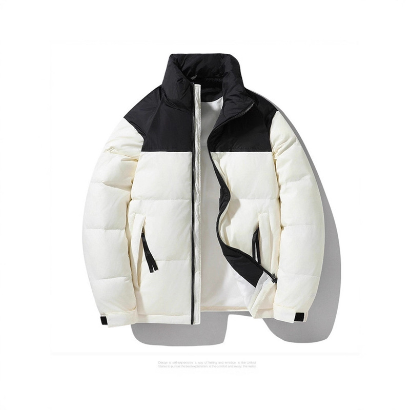North Face Short down Jacket White Duck down Men and Women Couples Same Style New Winter High-End Thickened Jacket