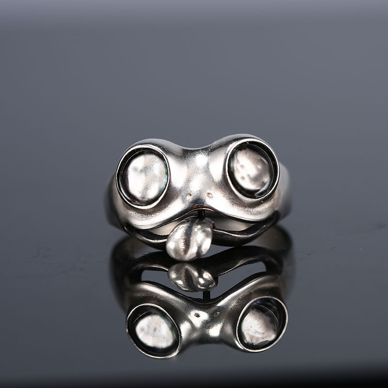 Design cute adjustable retro ring for men and women
