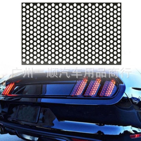 外贸热销汽车蜂窝尾灯膜 创意尾灯膜通用 个性改装车灯贴通用灯膜