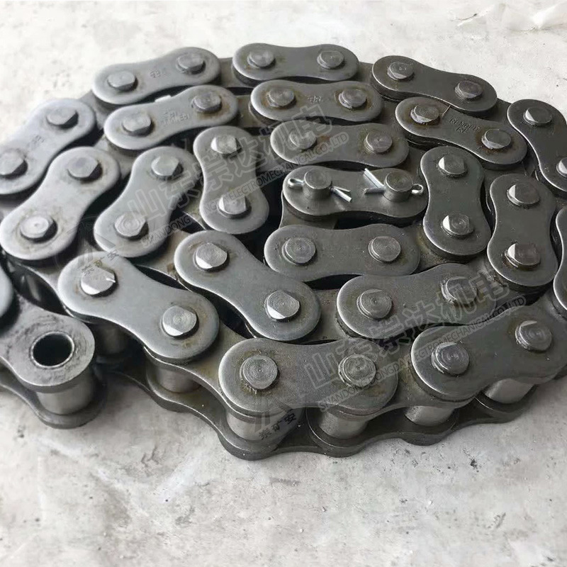 工厂直供给煤机链条 20B64节传动滚子链 矿用给料设备配件