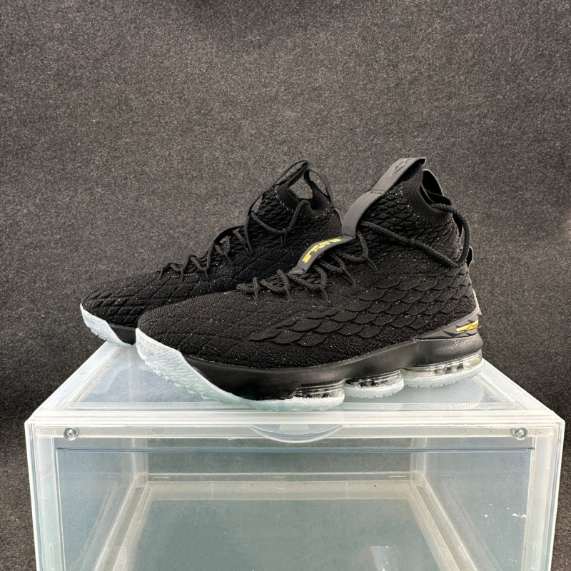 Foreign Trade Shoes Lebron 15 Practical Basketball Shoes Men's James 15Th Generation Sports Shoes Knitted Air Cushion Men's Shoes