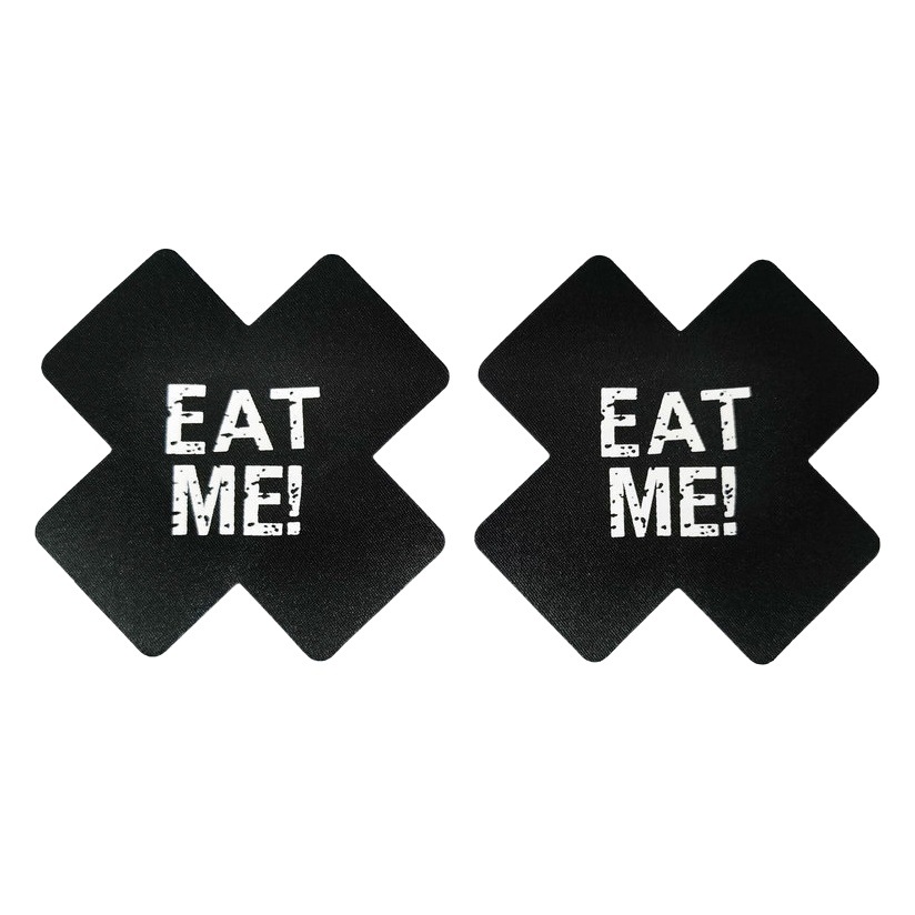 Venta caliente transfronteriza europea y americana sexy impreso mama pegatinas desechables en forma de X pecho Nipe cubre