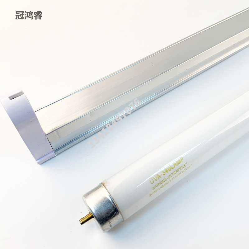 UVA-340NM8W15W20W30W40W 60W 80W 100W UV 램프 시뮬레이션 태양 노화 램프